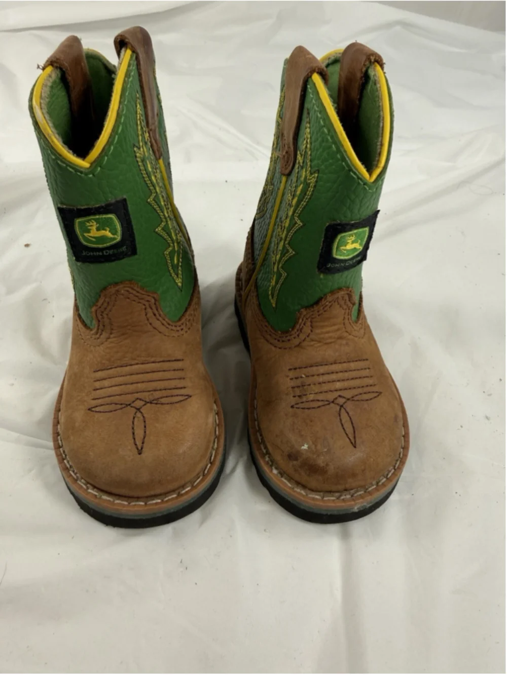 Toddler John Deere Boots Size 4 excellent condidtion